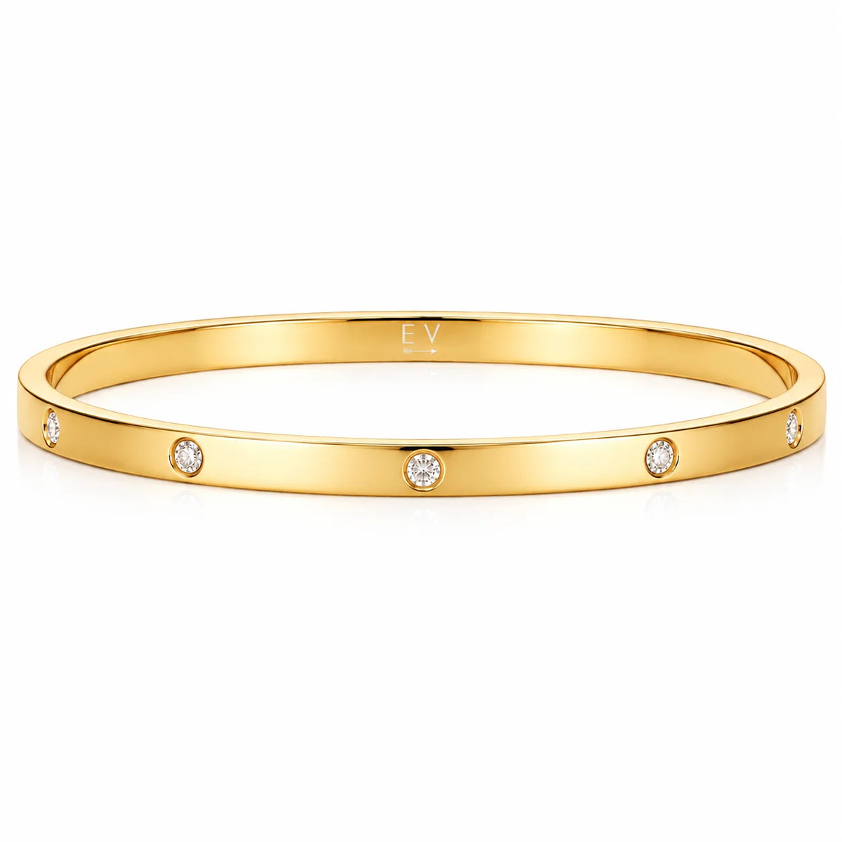 Jordyn Bangle Bracelet- Gold