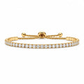 Jodie Tennis Bracelet- Gold