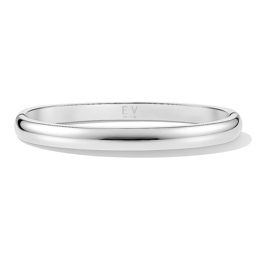 Arielle Bangle Bracelet- Silver