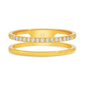 Tarryn Double Ring- Gold