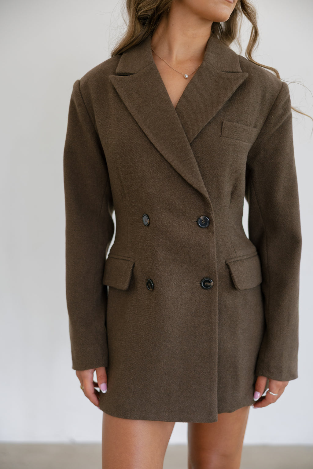 Alexandra Hourglass Blazer Mini Dress