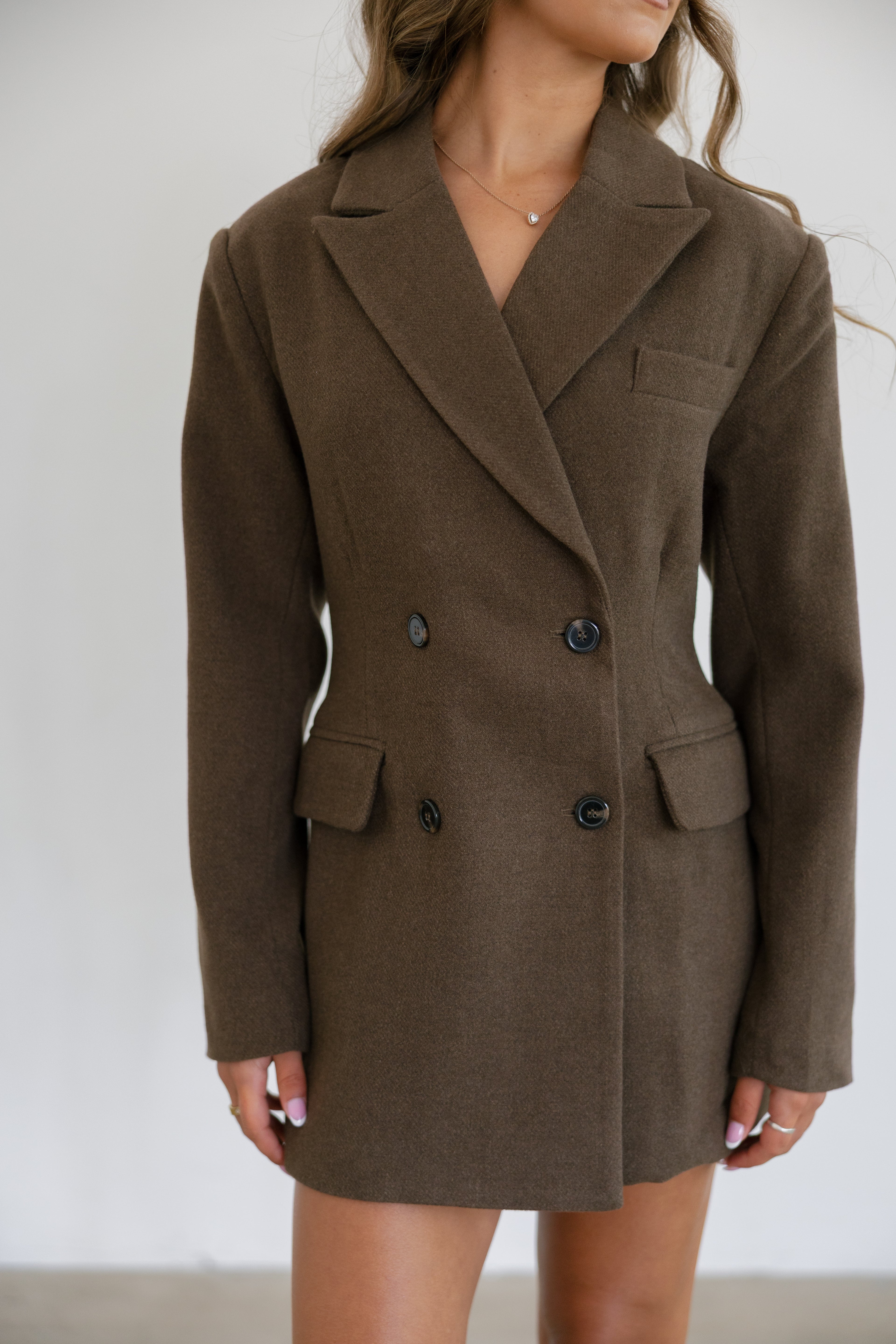 Alexandra Hourglass Blazer Mini Dress