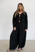 Adele Balloon Pants- Black