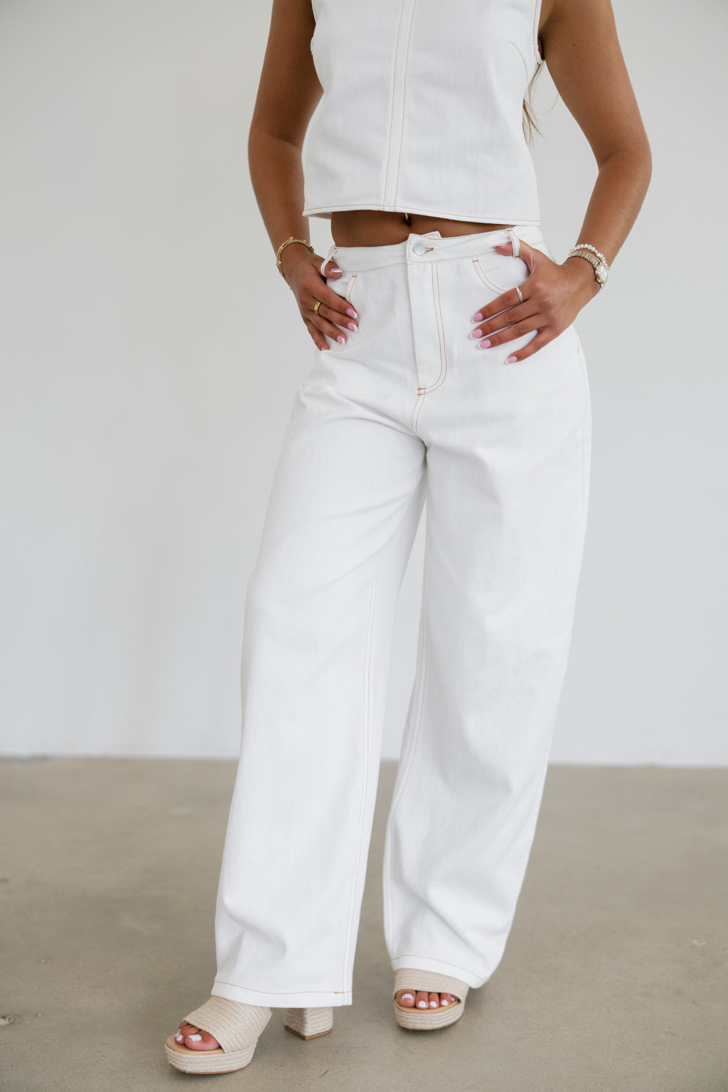 Raven Two-Piece Set- Off White