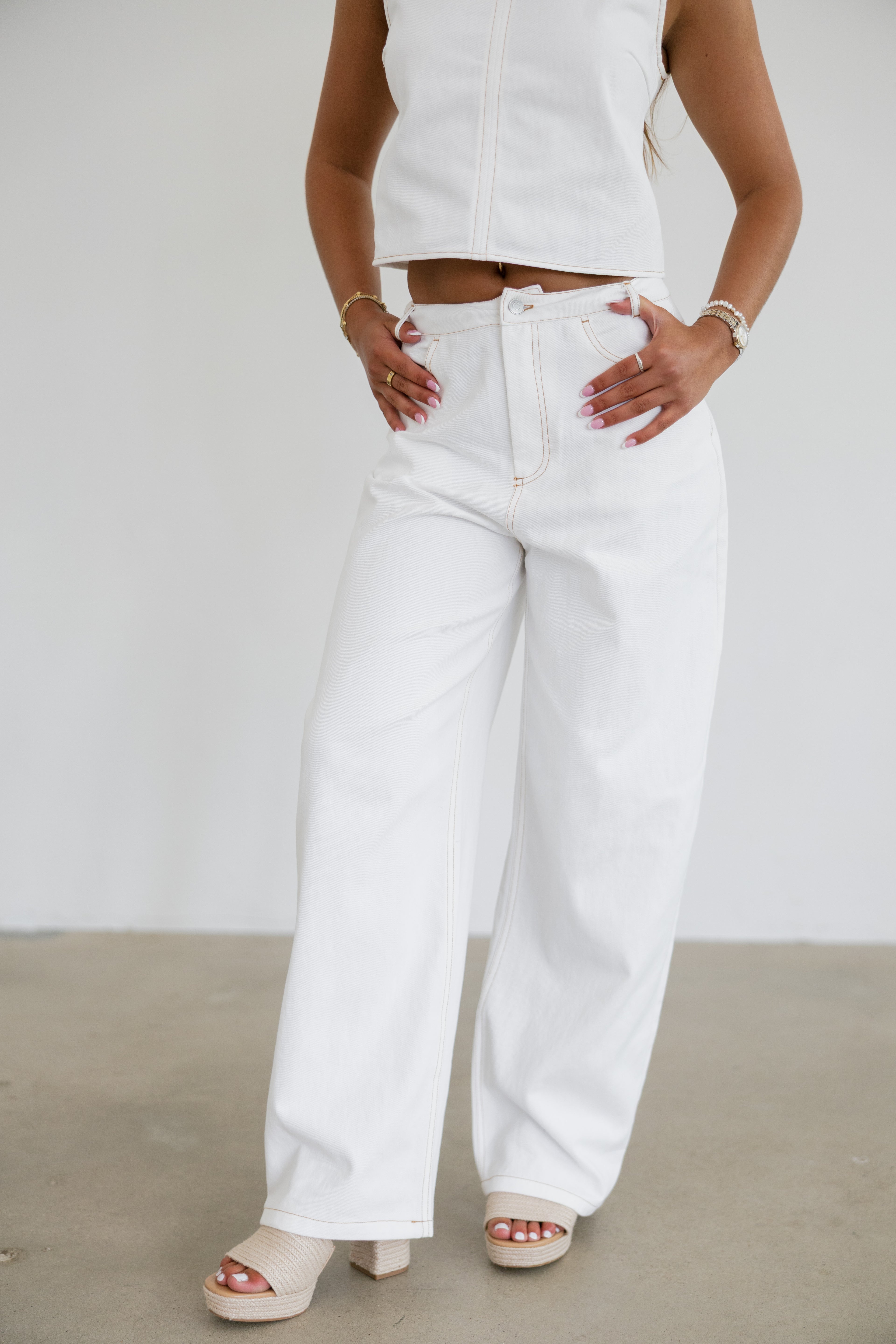 Raven Two-Piece Set- Off White