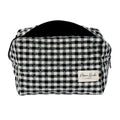 Classic Black/White Large Makeup Bag